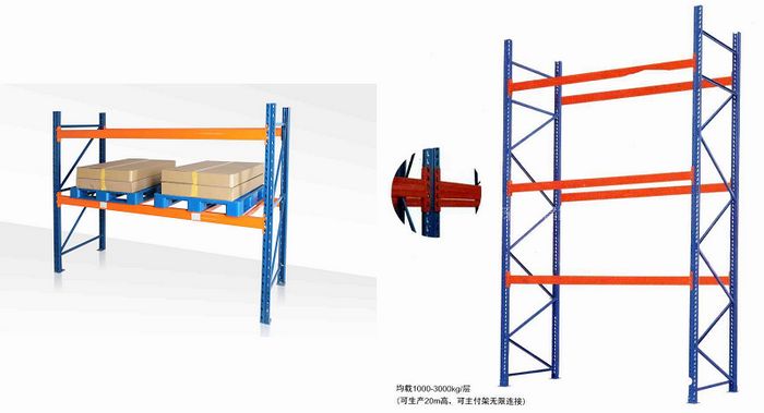 重型貨架結(jié)構(gòu)圖