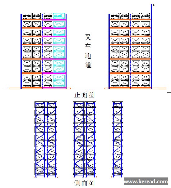 貨架方案示意圖